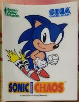 Hidden Valley Ranch sticker of Sonic and Rocket Shoes (US)