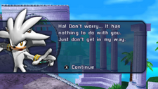 Sonic Rivals 2 - Silver cutscene