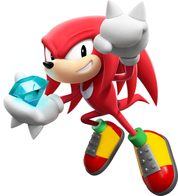 Knuckles in Sonic 2, Sonic Wiki Zone