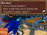 The pirates had stolen the scepter before.