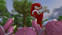 SB S1E20 Knuckles fight Crab Bots 2