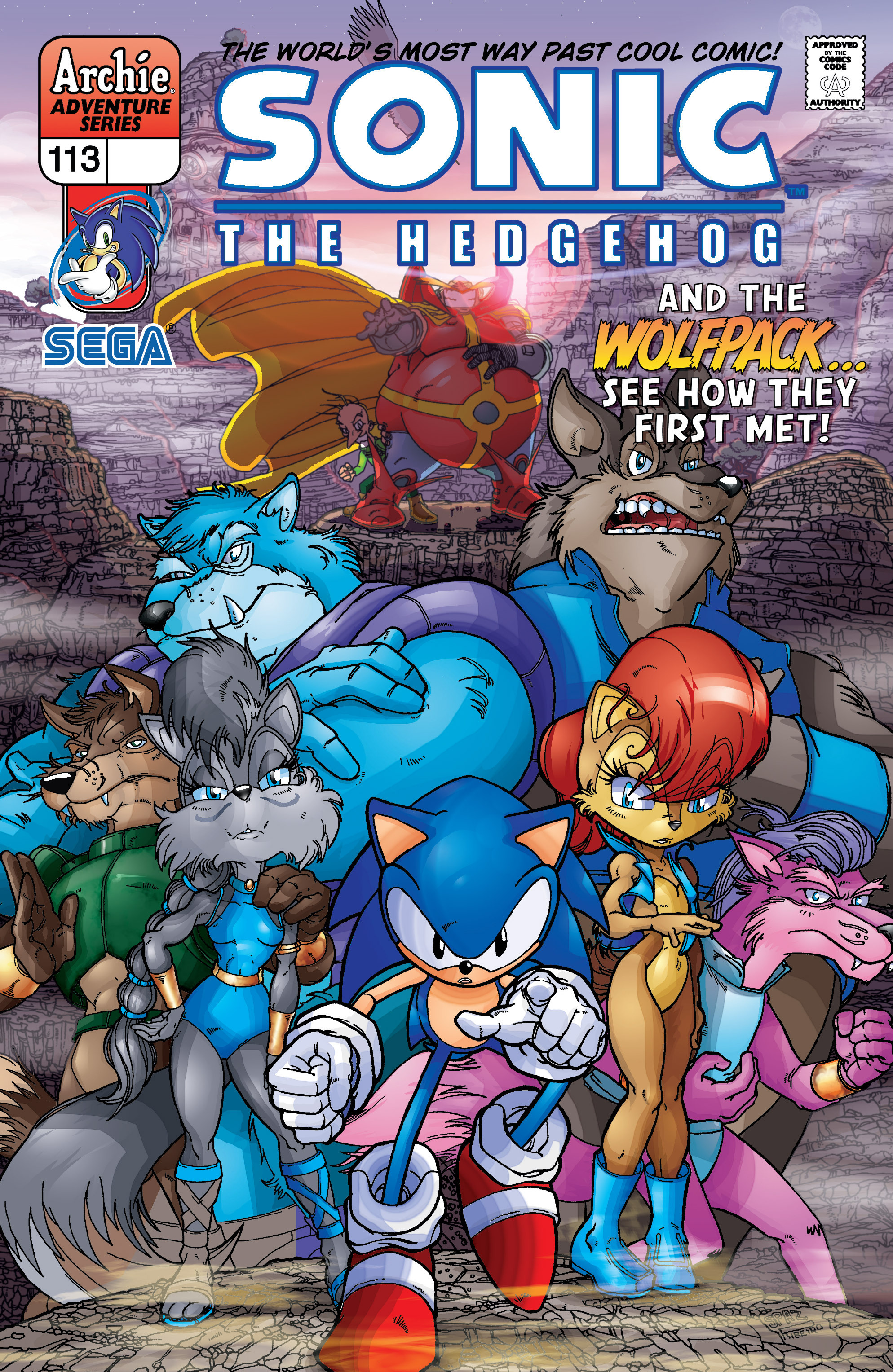 Sonic the Hedgehog (Sonic the Comic), Sonic Wiki Zone