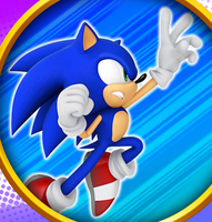 VS 3D art Sonic