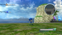 Sonic's Green Gem shoes