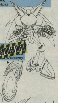 A unique mecha sonic design