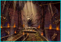 Concept of the Temple Ruin in Gigan Rocks.