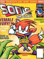 Sonic the Comic #62 (October 1995). Art by Carl Flint.