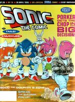 Sonic the Comic #76 (April 1996). Art by Richard Elson.