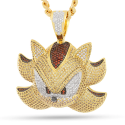 送税込【SONIC THE HEDGEHOG x KING ICE】GRIND SHOE NECKLACE♪ Grind Shoe Necklace | Sonic the Hedgehog Jewelry | King Ice