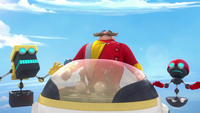 SB S1E13 Cubot Eggman Orbot laugh