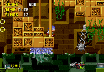 Sonic 1 Retold: Labyrinth Zone (Sprite Animation) 