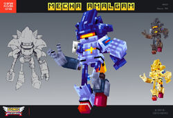 MECHA SONIC MK. II I've grown a lot in my ability to use this art