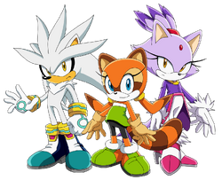 Silver And Blaze Sonic X