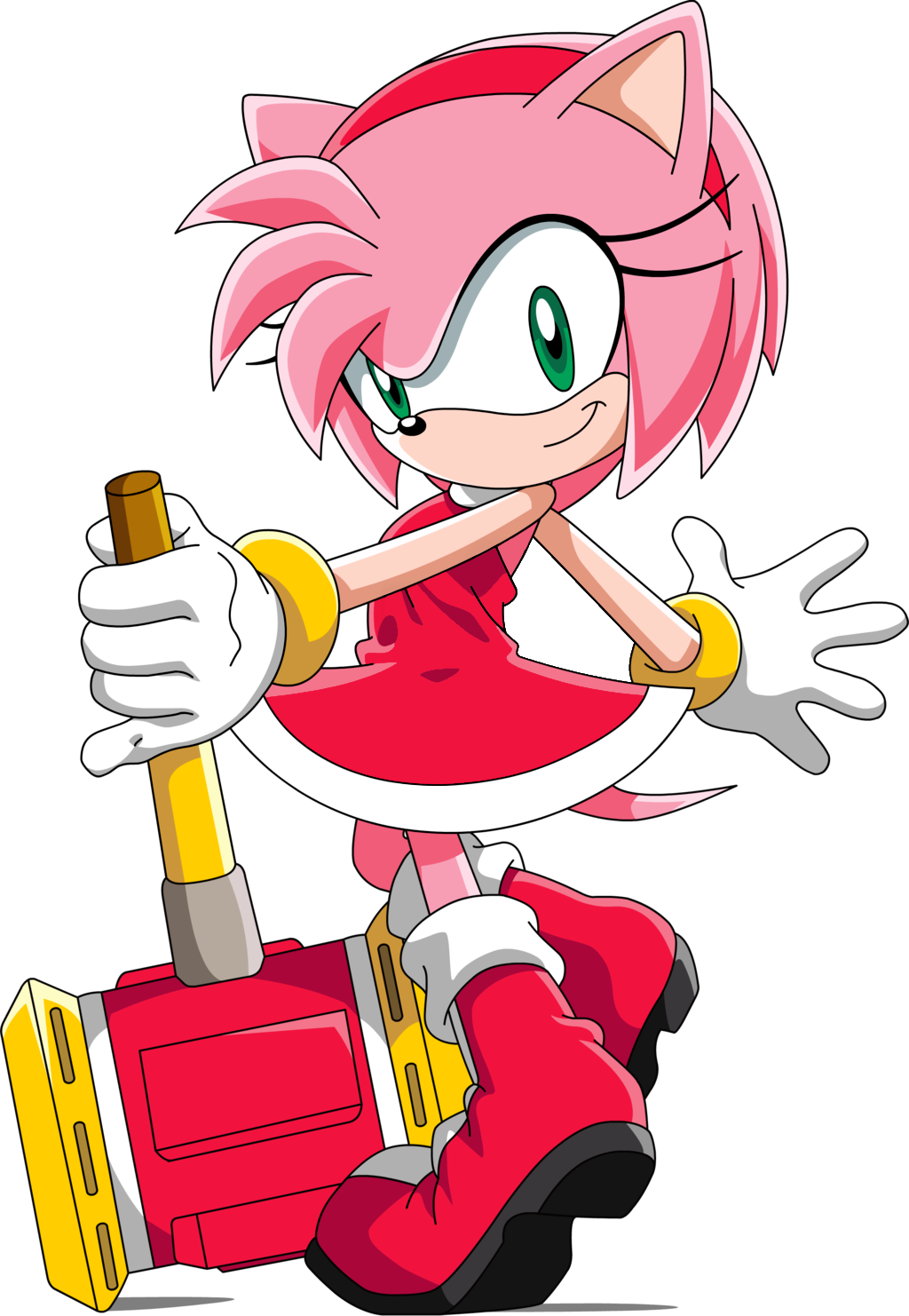 amy rose and cream sonic x