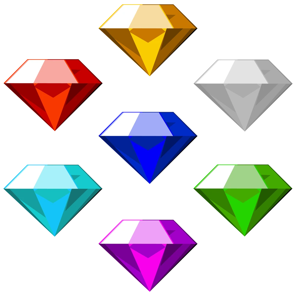 Chaos Emerald カオスエメラルド 7035 1枚 Chaos Emerald (7035