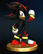 Shadow Trophy in Super Smash Bros Brawl