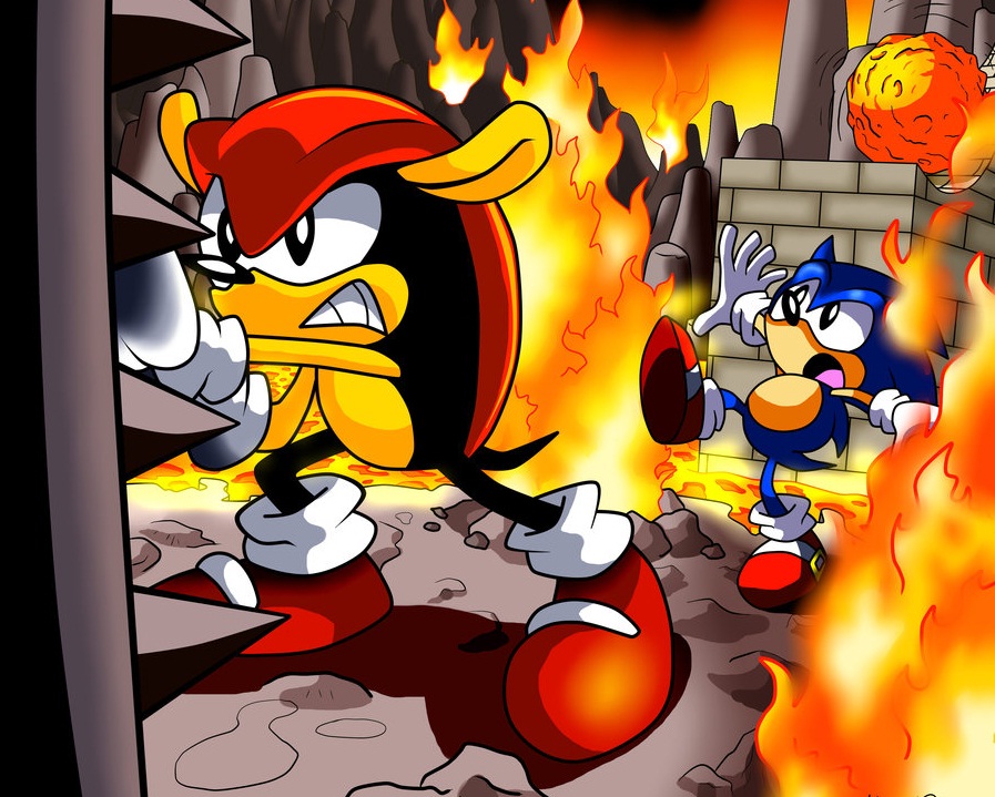 Mighty the Armadillo, Archie Sonic Online Wiki