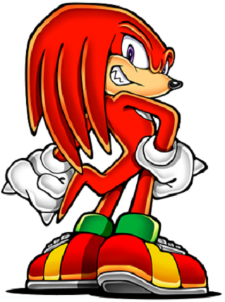 Knuckles the Echidna in Sonic the Hedgehog 2 (Genesis/Mega Drive