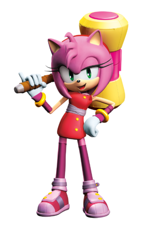 Amy Rose/Vestimentas, Mundo Sonic Boom Wiki