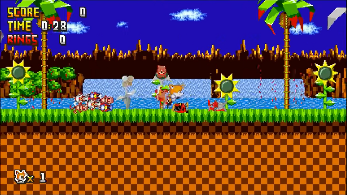 Sonic.exe Green Hill Zone Reversed 