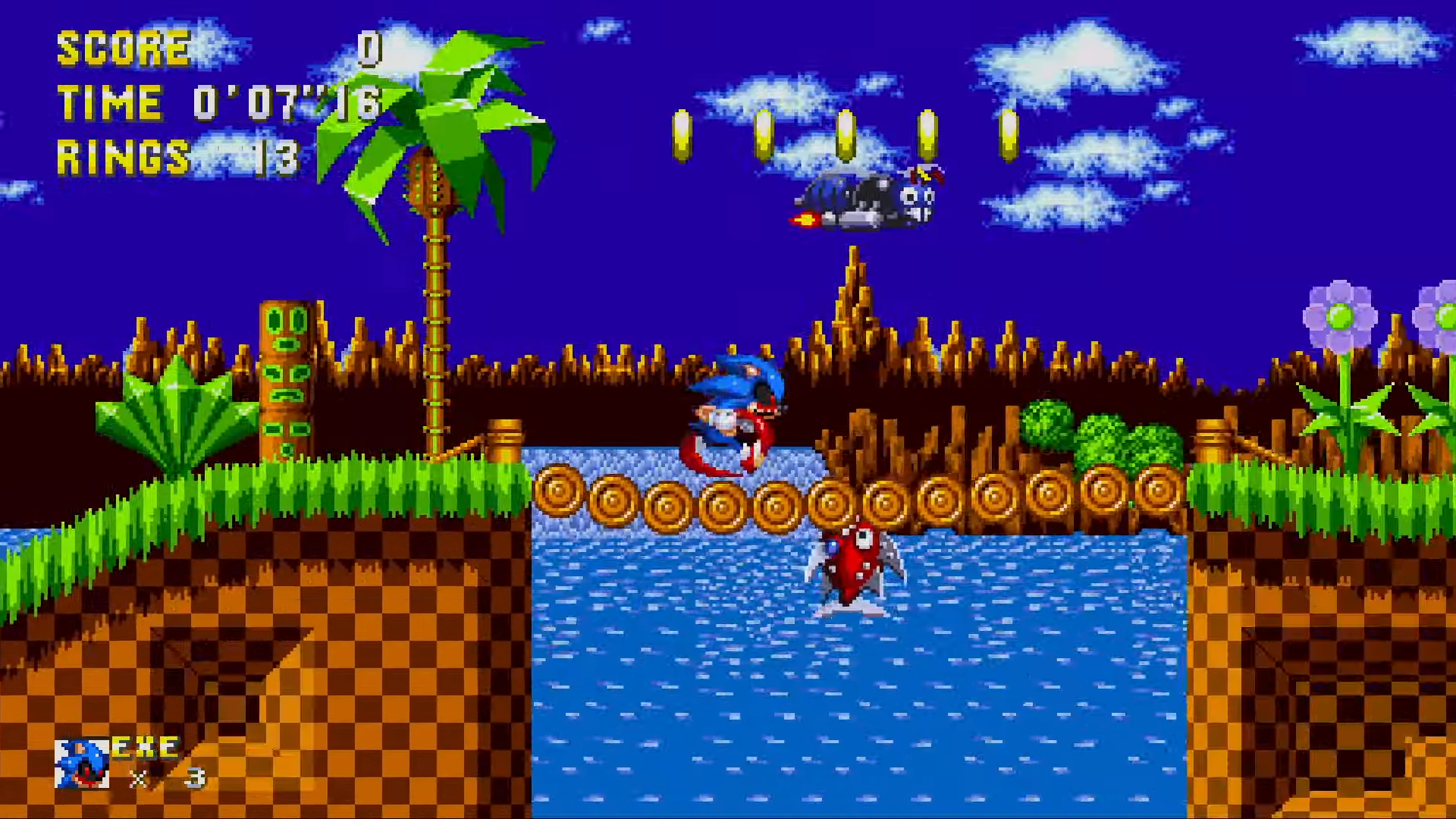 Green Hill Zone SONIC E.X.E[RPG]