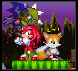 Sonic.exe Spirits of Hell Soundtrack  Mecha Green Hill Act 1 (Tails;  Knuckles) 