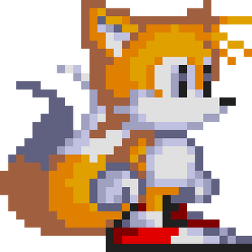 Pixilart - Tails EXE base by Sonic-the-blue
