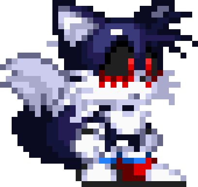 Transparent Tails Sprite Png - Sonic Exe Sprite Sheet, Png