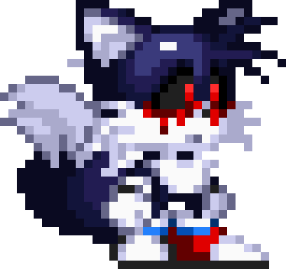 Tails exe pixel art