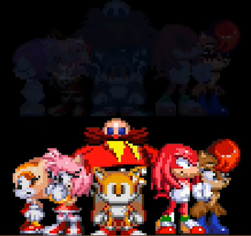 Totens - Displays - Sonic  Imagenes de tails, Imagenes de sonic exe,  Cumpleaños de sonic