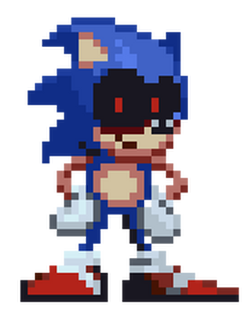 Pixilart - Sonic EXE in Green Hill by Sonic-Gamer