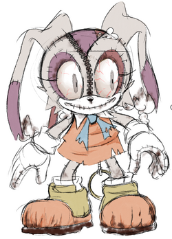 klunsjolly on X: 4 wiki art. long time Lord X, Tails Doll, Sanic, and  Sunky I traced Sanic, .  / X