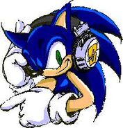 Sonic from Sonic Adventure 2