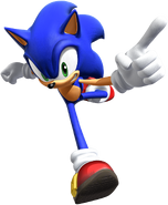 Sonic in Sonic Rivals