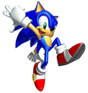 Sonic in Sonic Heroes