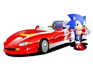 Sonic from Sonic Drift