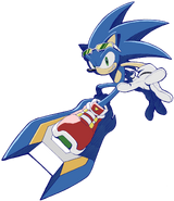 Sonic from Sonic Riders