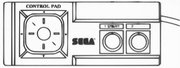 Sega Master System Controller Diagram