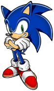 Sonic from Sonic Rush Adventure