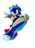 Sonic from Sonic Riders: Zero Gravity