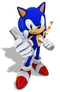 Sonic from Sonic and the Secret Rings