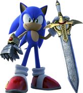 Sonic from Sonic and the Black Knight