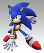Sonic from Mario And Sonic At The Olympic Games