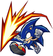 Sonic in Sonic Battle