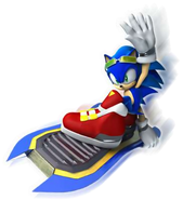 Sonic from Sonic Riders