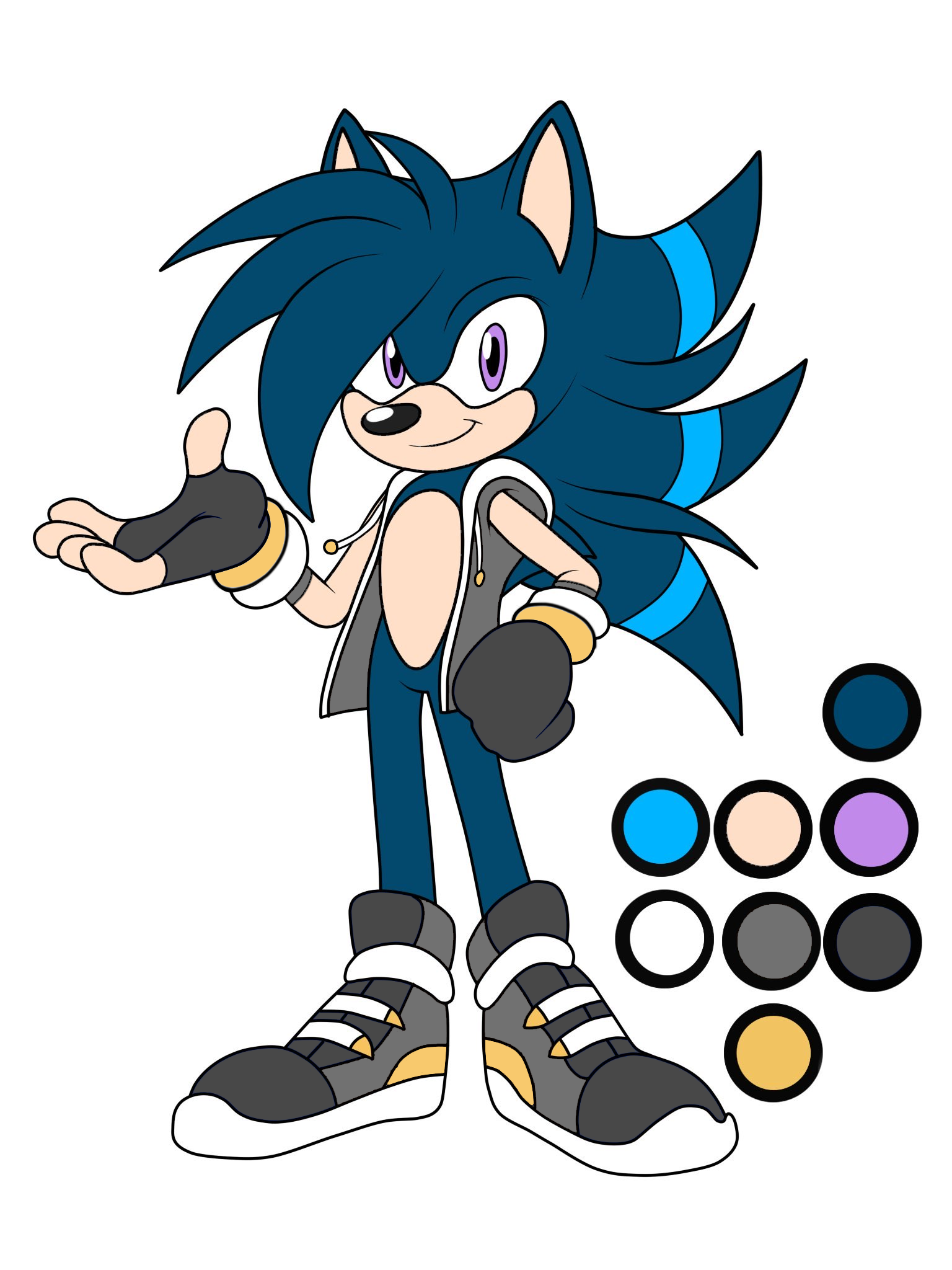 Kevin The Hedgehog Sonic Fan. 
