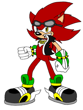 Sonic Shadow the Hedgehog 360 Character Socks