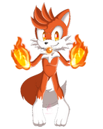 Fire Kingston Stage 1 (Art by amyrose116 on deviantART)