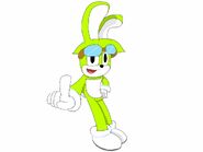 Sam the rabbit - Sonic riders palette