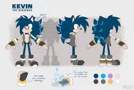 Kevin’s new ref sheet done by Soni